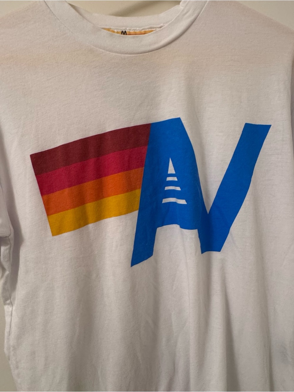 Aviator Nation, Logo Tee, White Size M (Unisex) - Picture 2 of 5